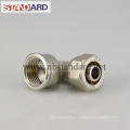 Brass Compression Fitting with Equal Tee